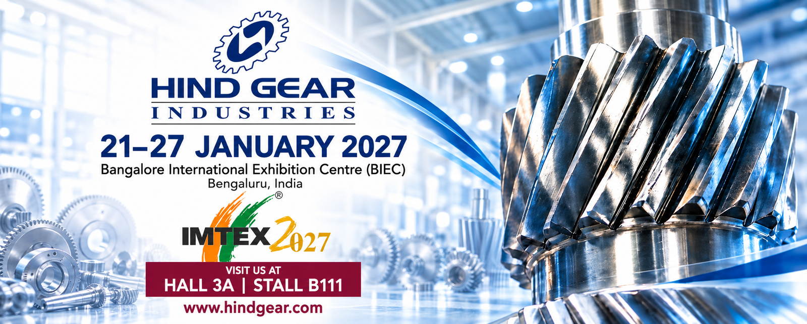 Hind Gear Industries at IMTEX 2027